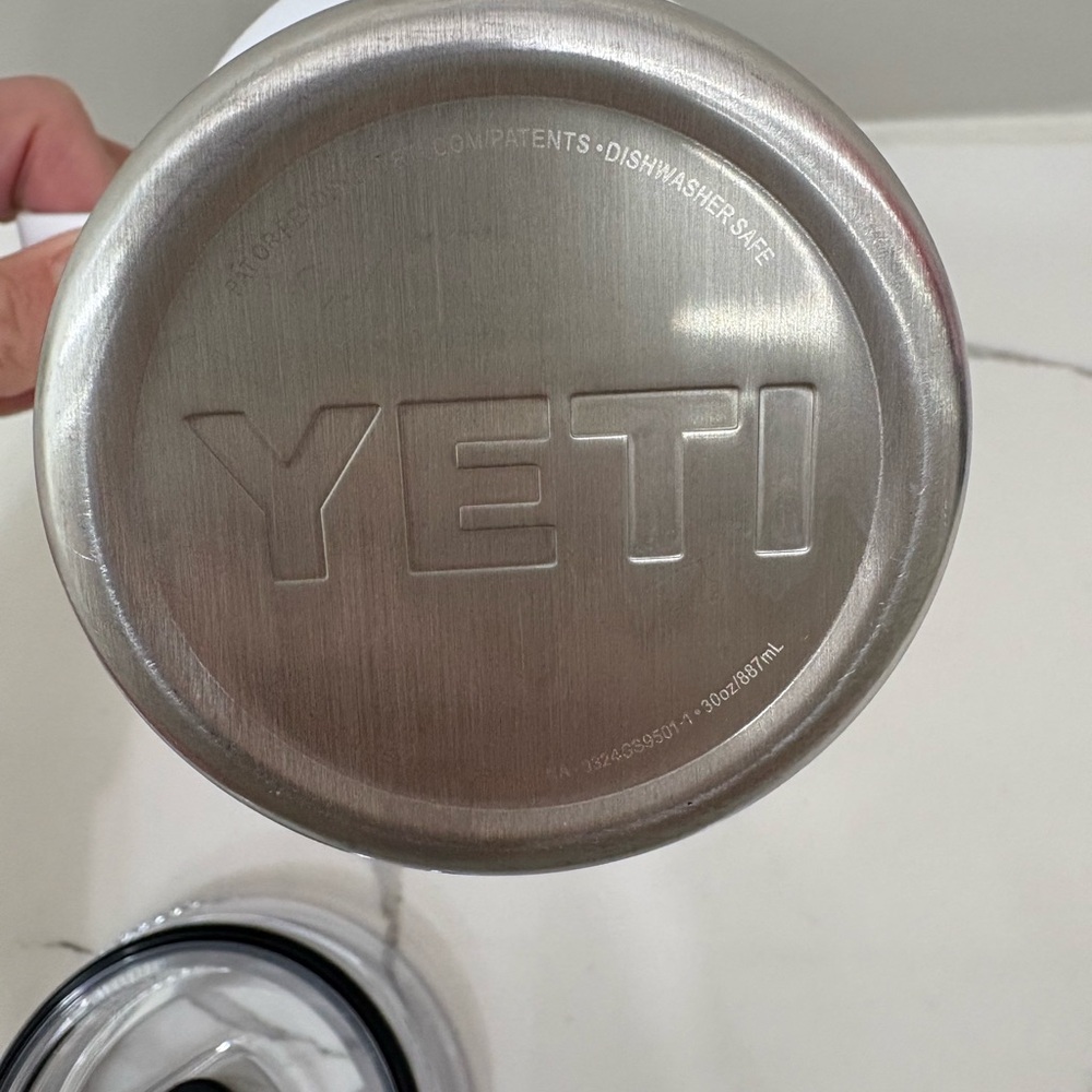 YETI 30oz White Travel Mug - Picture 5 of 5